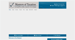 Desktop Screenshot of masters-of-tax.com